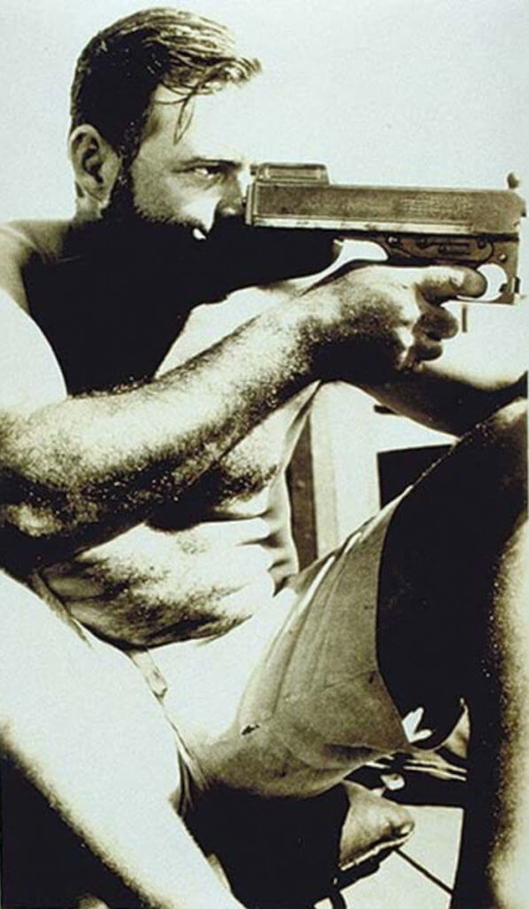 Ernest Hemingway’s Tommy Gun: Full Auto Shark Repellent