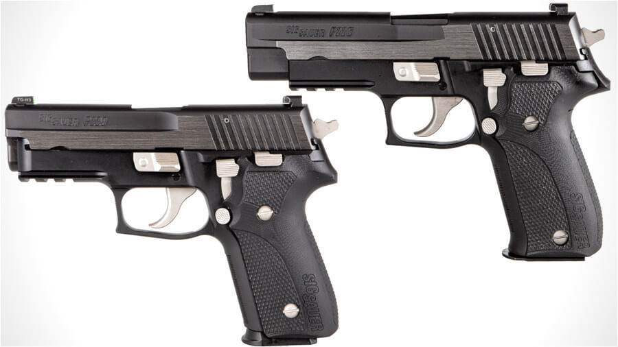 SIG Custom Works Debuts P226 and P229 Equinox Classics