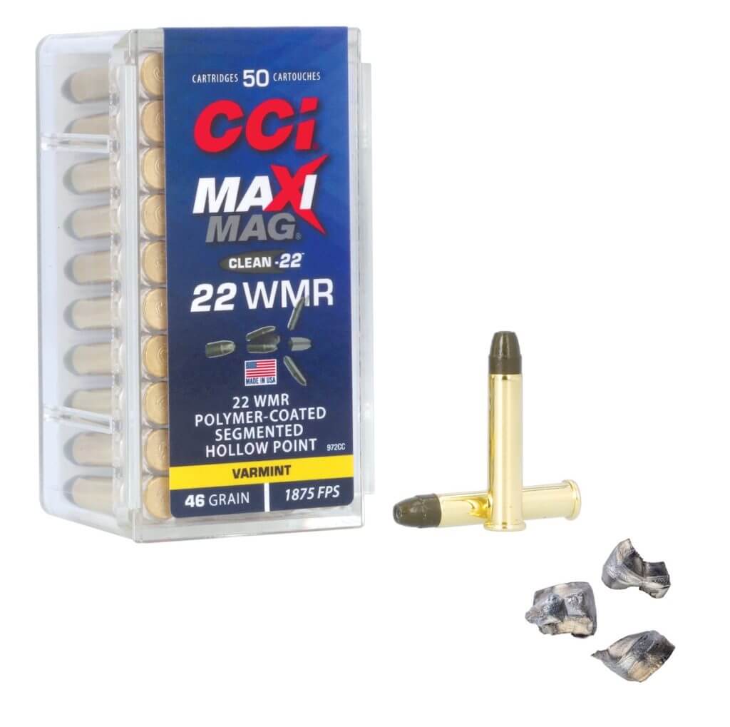 CCI Releases Maxi-Mag Clean-22 Segmented Hollow Point 22 WMR