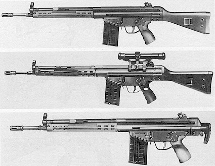 Sons the Sturmgewehr: The G3 and the PTR