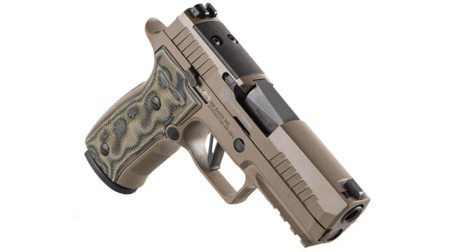 SIG Sauer Custom Shop Unveils Alloy-Framed P320 AXG Scorpion