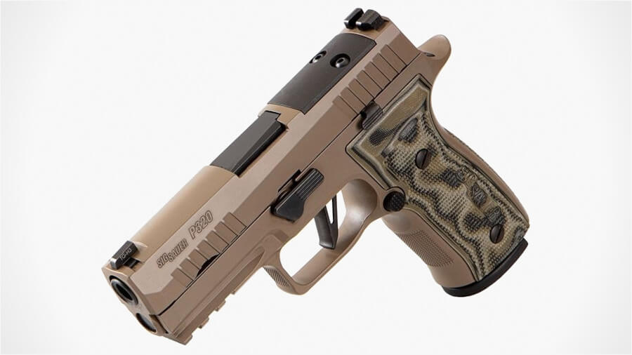 SIG Sauer Custom Shop Unveils Alloy-Framed P320 AXG Scorpion