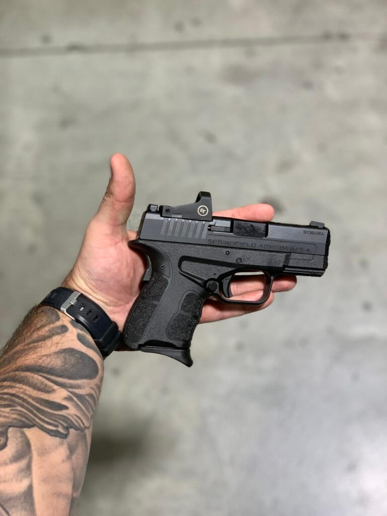 Springfield's XDS OSP 9mm vs Hellcat