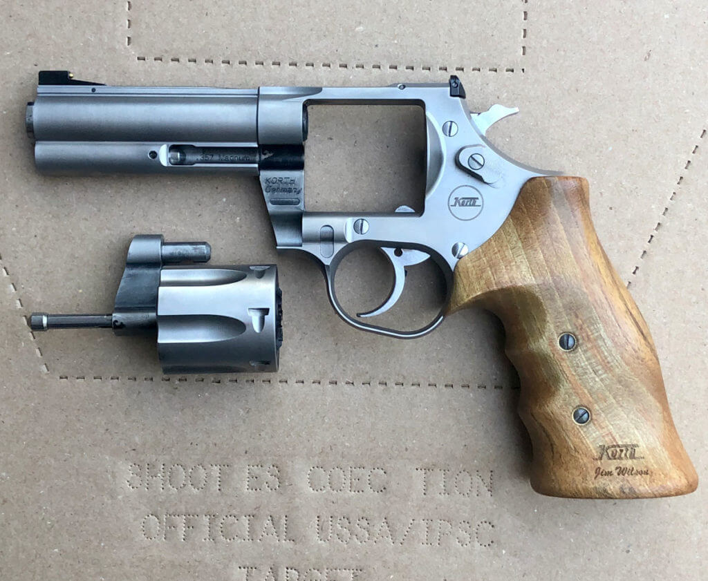 00 Revolver - Korth Mongoose Silver