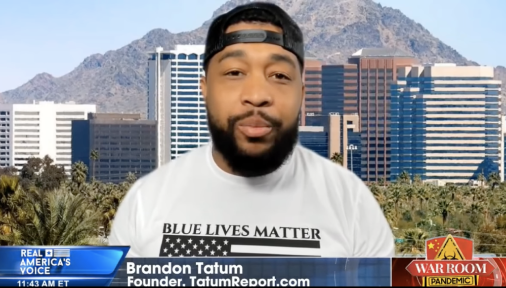 Brandon Tatum: Patriots Ready to Take Up Arms!