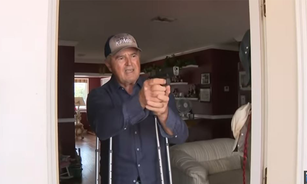 WATCH: Broward County Deputies Stand Down While Intruder Threatens Disabled Man