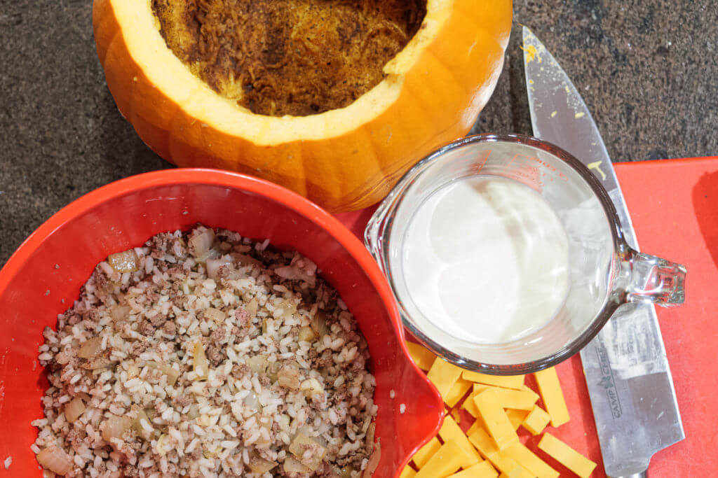 Simple Gourmet: Game-Stuffed Pumpkin