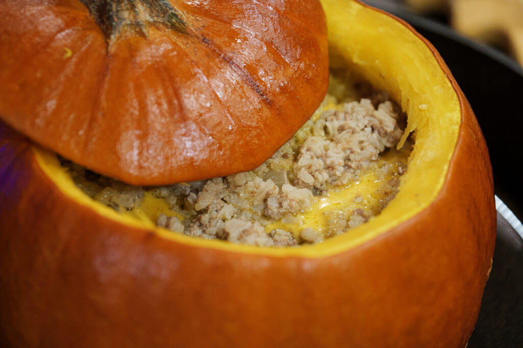 Simple Gourmet: Game-Stuffed Pumpkin