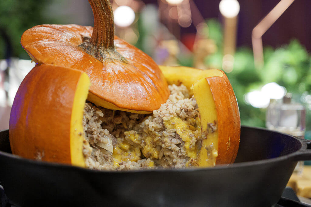 Simple Gourmet: Game-Stuffed Pumpkin