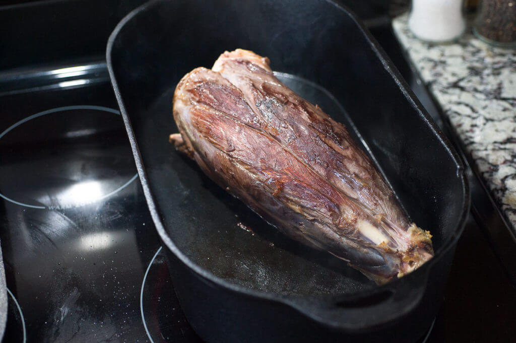 Simple Gourmet: Big Game Drumsticks (Bone-In Shank Roast)