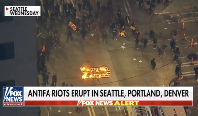 Antifa Riots in Cities Around the Country: ‘No more cops. No more Proud Boys. No more presidents’