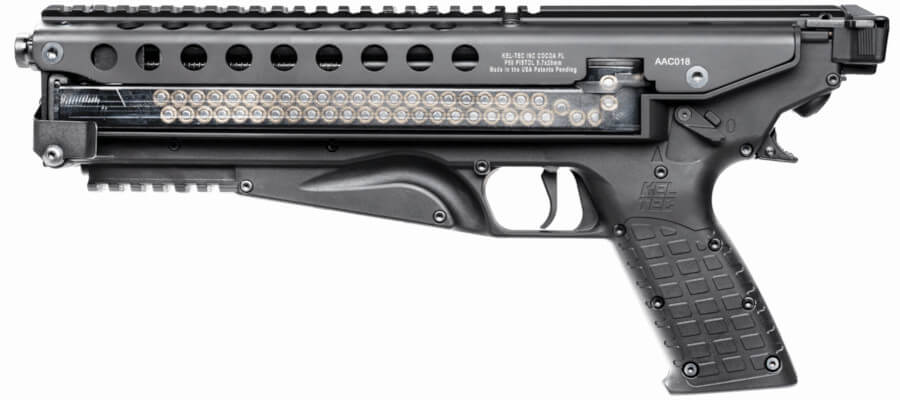 It's Official: KelTec Introducing the P50 FN P90-Magazine Pistol