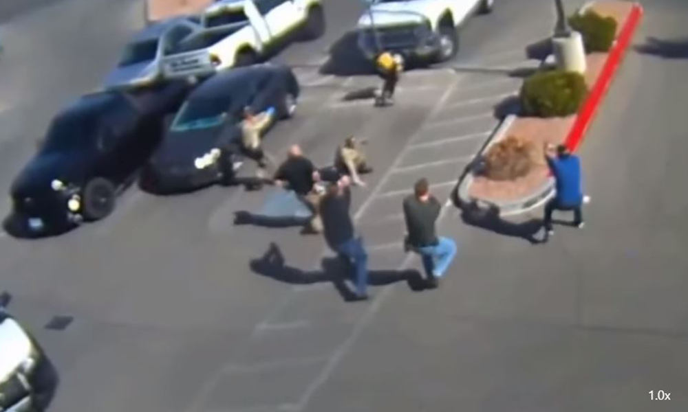 WATCH: Suspect Shot Dead After Trying to Rob a Gun Range