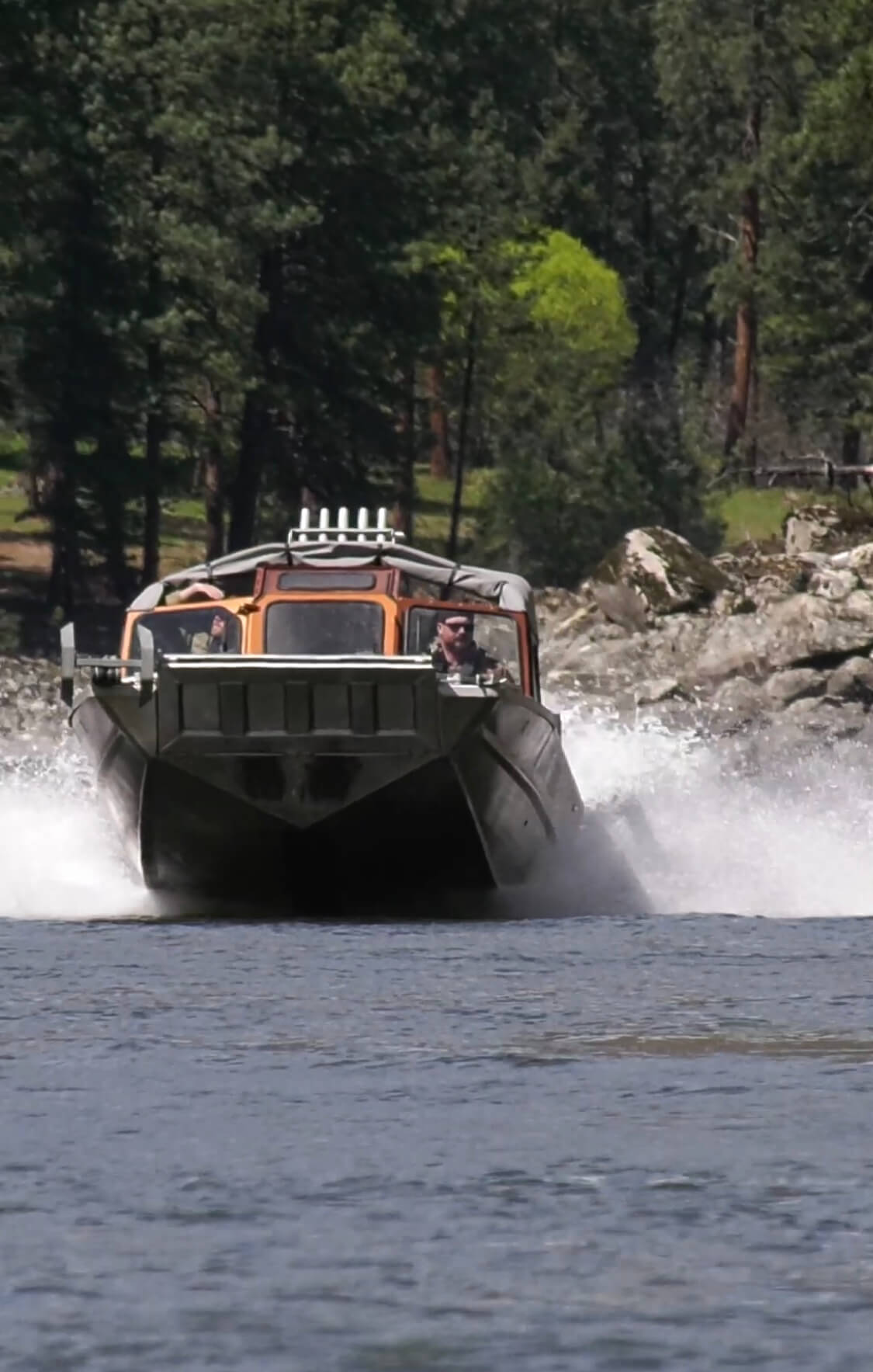 Duck Boats and Blind Grass