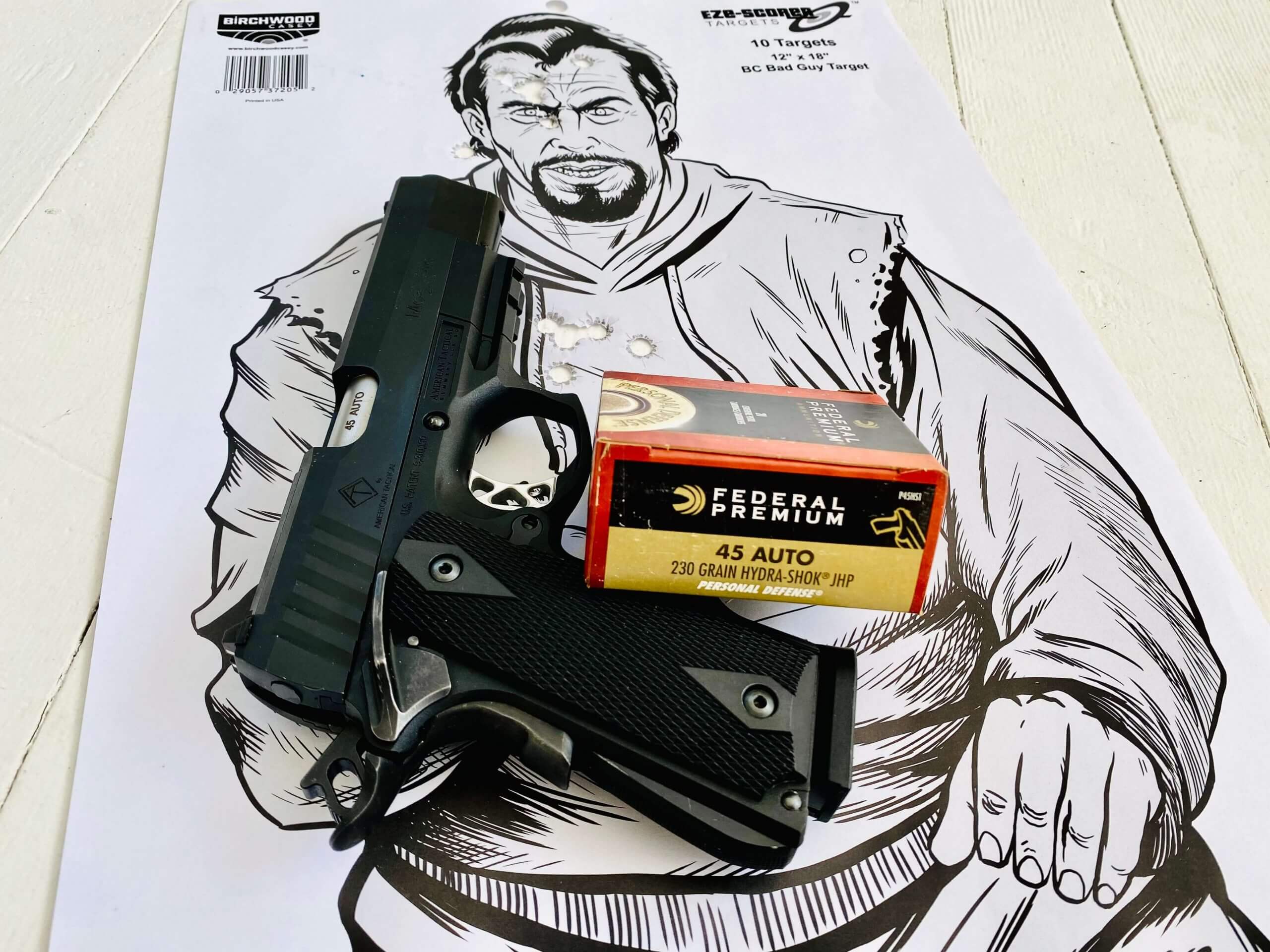 A Hybrid 1911 For Home Defense and Concealed Carry: The FXH-45M Moxie from  American Tactical, Inc. - Gun Reviews and News | GunsAmerica.com/Digest % %