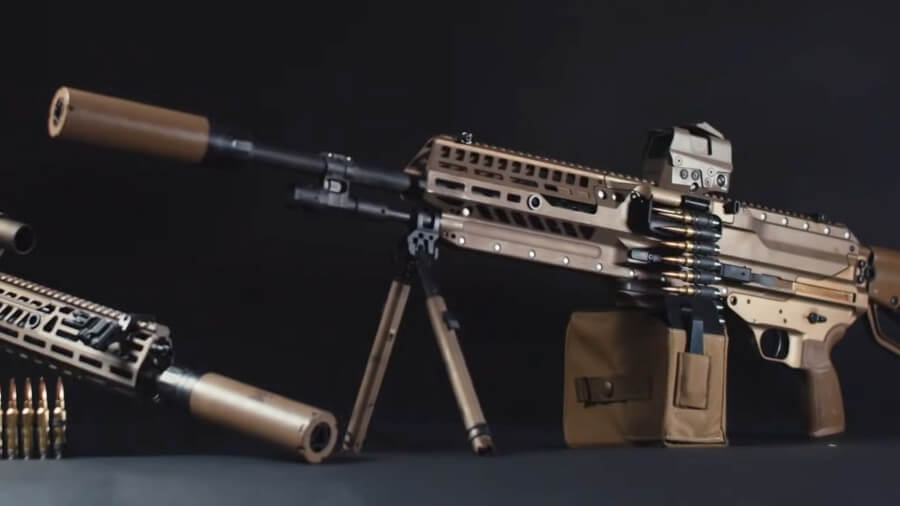 SIG Sauer Details Next-Gen Weapons, Modular .45-Caliber Suppressor, SOG Knives Partnership