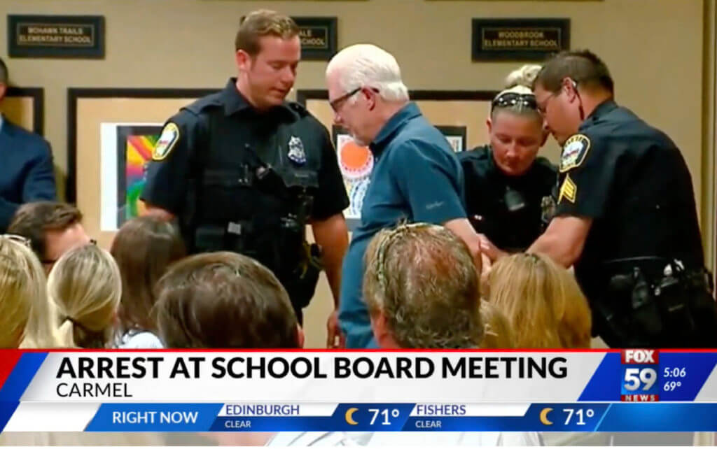 Man Facing Felony Charges After Firearm Falls Out of Pocket During School Board Meeting