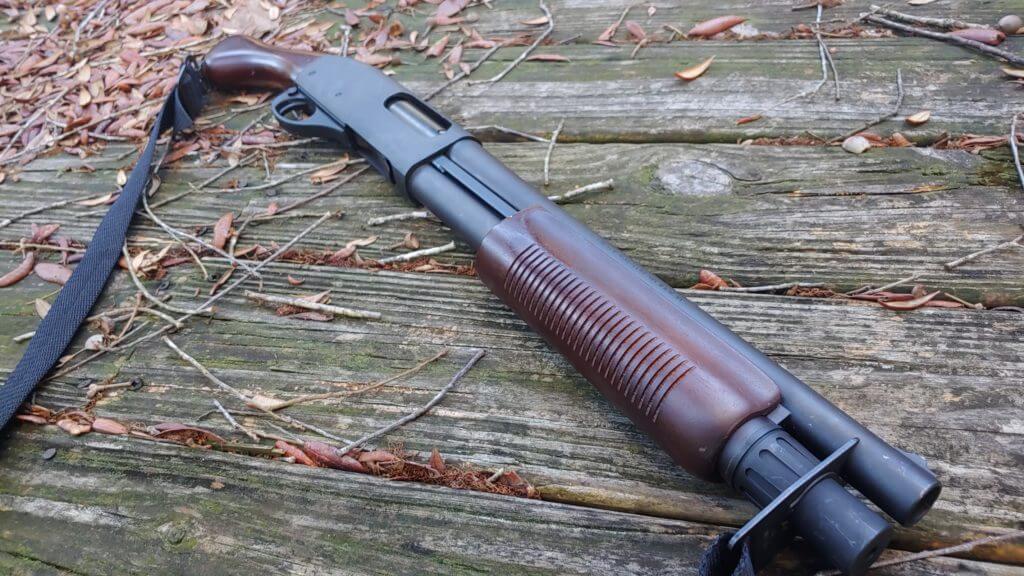 The Remington TAC 14 Hardwood; Getting Wood