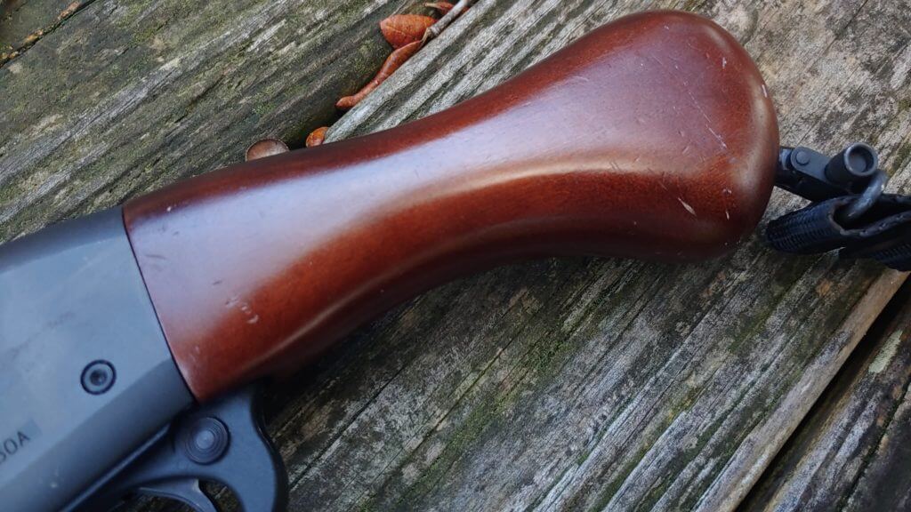 The Remington TAC 14 Hardwood; Getting Wood