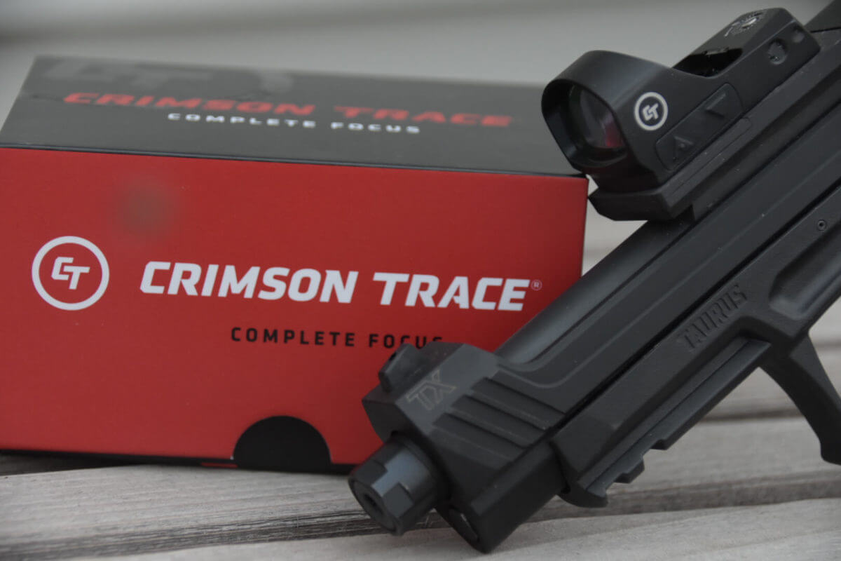 RESERVED store Crimson Trace 1550 3 moa Red Dot Sight Never Mounted - Pistol