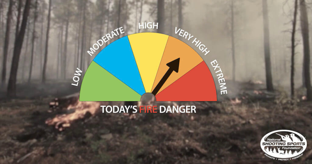 NSSF PSAS Remind Recreational Shooters to Help Prevent Wildfires