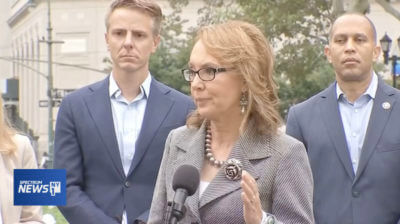 Dems Put on ‘Gun Violence Memorial’ in New York City to Agitate for Gun Control 