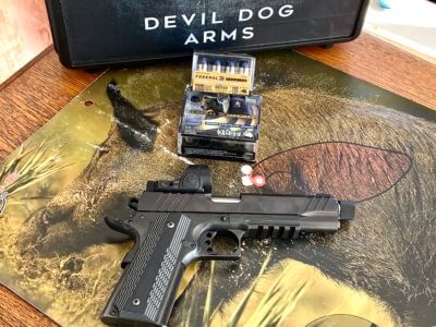 An Optics-Ready Hunter: The Devil Dog Arms 5 Tactical 1911 in 10MM AUTO