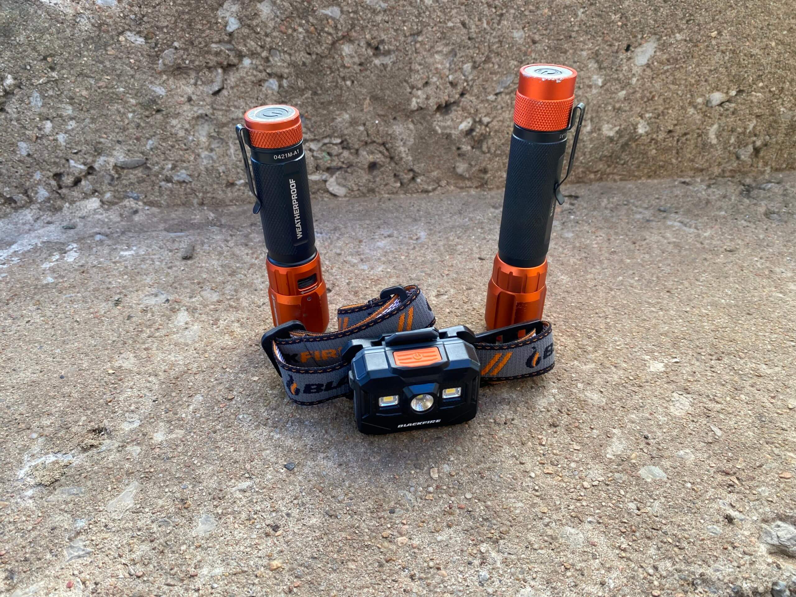 blackfire rechargeable weatherproof magnetic flashlight with lantern Blackfire Flashlights