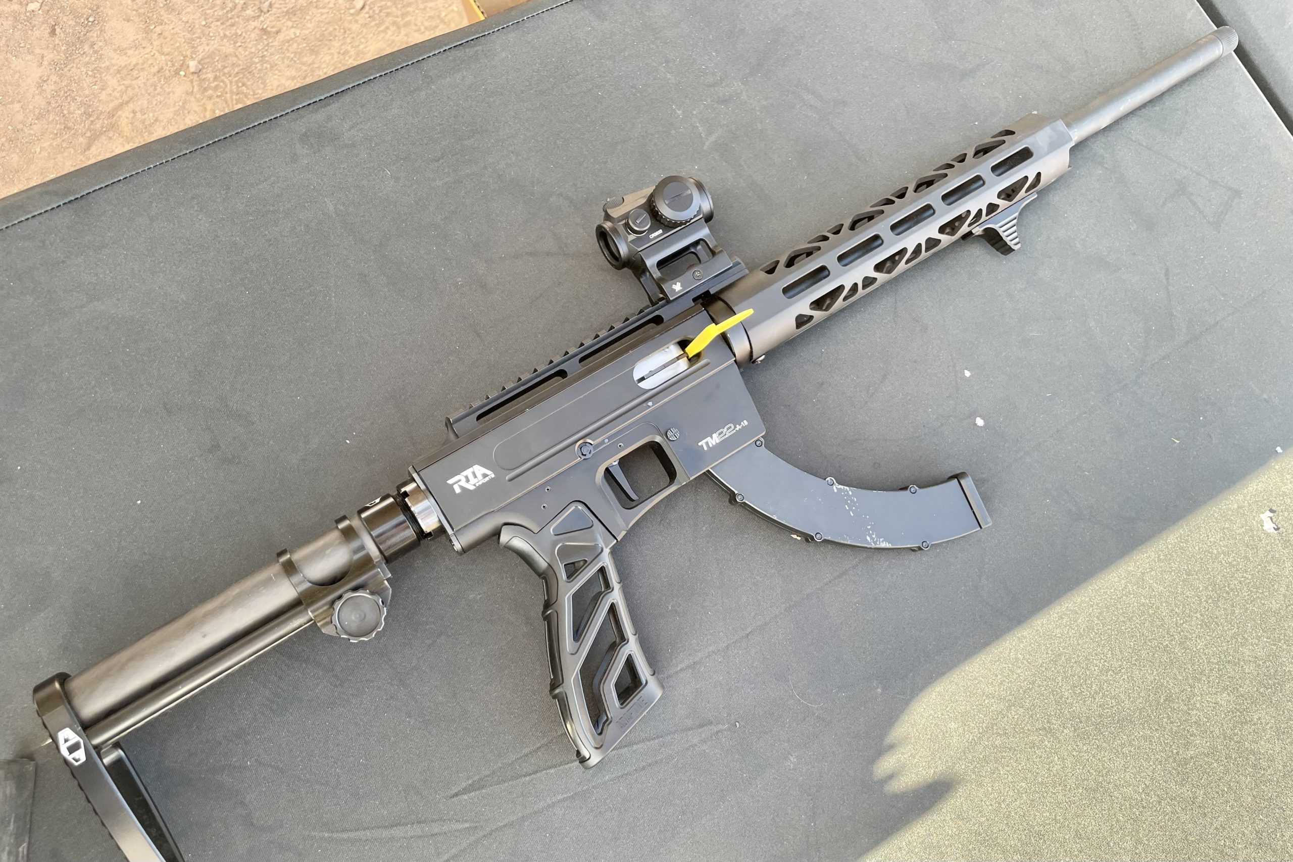 A Superlight AR-Style The RIA TM22 Rifle [SHOT Show 2022]