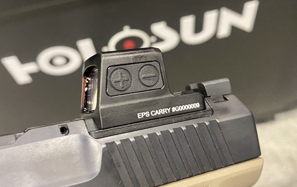 Holosun's Ground-Breaking New Products: Solar Charging Sight, Enclosed Pistol Sight, More -- SHOT Show 2022