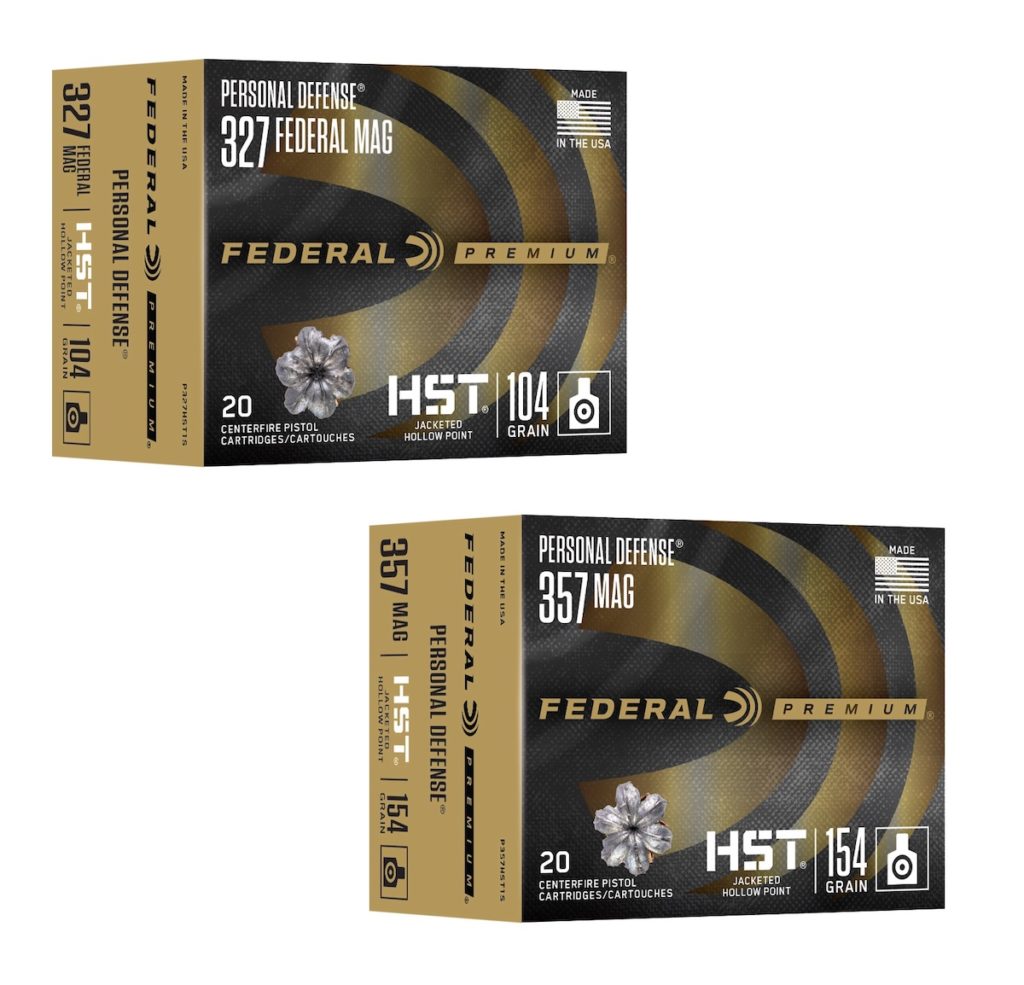 Federal Ammunition Announces New Personal Defense HST in 357 Magnum and 327 Federal Magnum 