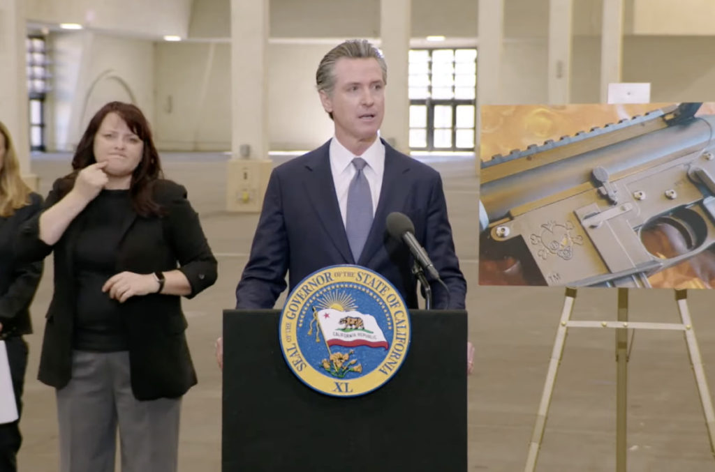 Newsom Goes on the 'Offensive' Against Gun Industry, Pushing Legislation to Bankrupt Firearm Makers
