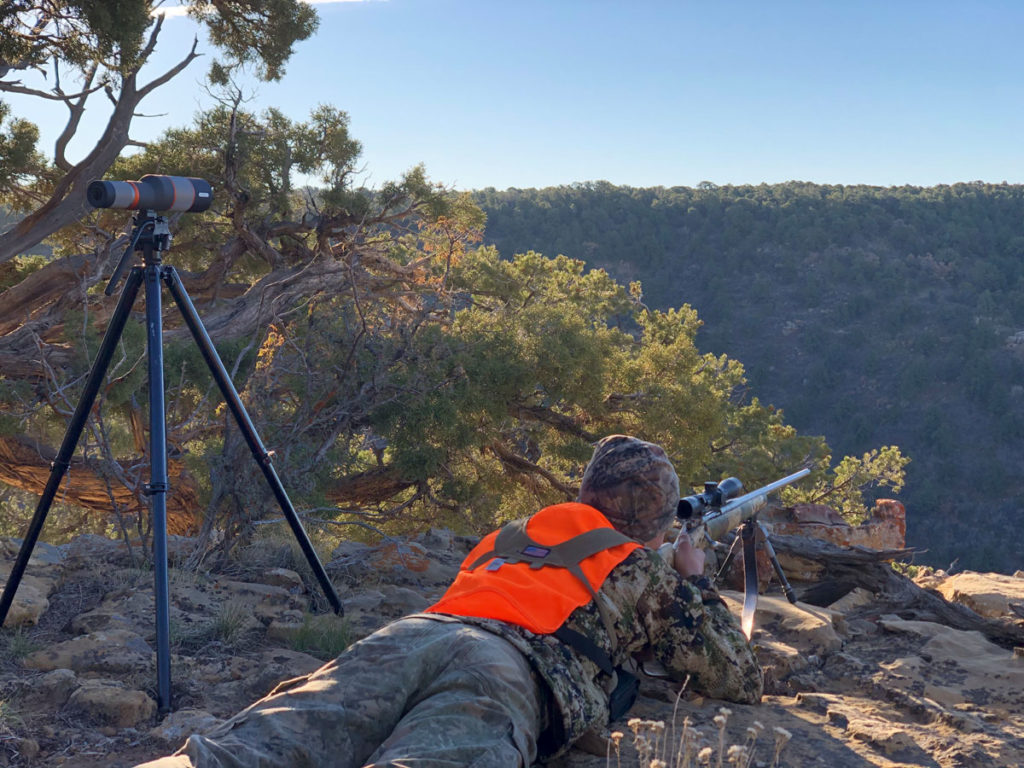 Take the Shot? A Young Hunter gets an Opportunity at a Magnificent Mule Deer Buck. It’s a long shot in challenging, windy conditions. Should he Take the Shot? - Presented by Badlands