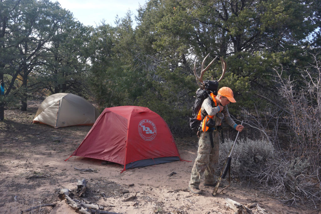 Take the Shot? A Young Hunter gets an Opportunity at a Magnificent Mule Deer Buck. It’s a long shot in challenging, windy conditions. Should he Take the Shot? - Presented by Badlands