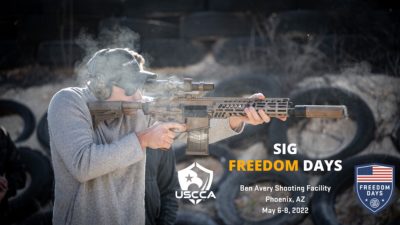 Sign Up for SIG's 'Freedom Days' And Shoot Over 50 Different Firearms