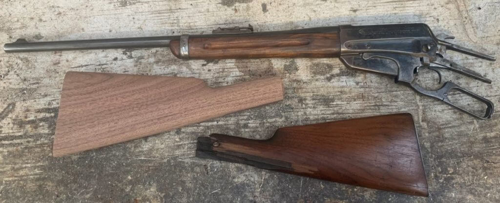 Fitting and Finishing a Wood Rifle Stock on an Original 1895 Winchester