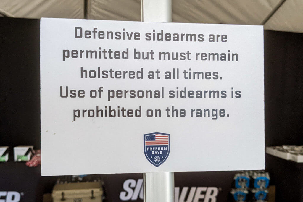 Sig Freedom Days – Media Day for the Masses!