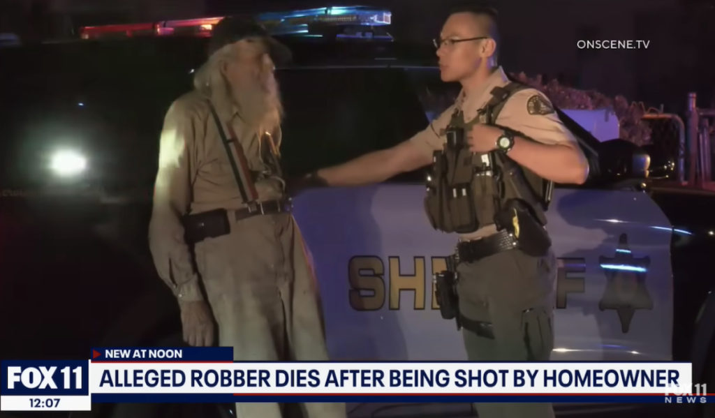93-Year-Old Man Fatally Shoots One of Several Suspected Burglars