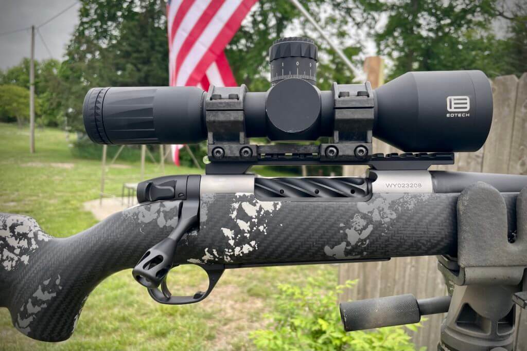 Weatherby Ultralight Mark V Backcountry 2.0 TI with EOTech Scope