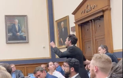 WATCH: Hogg Booted From House Committee Hearing On Gun Control for Interrupting