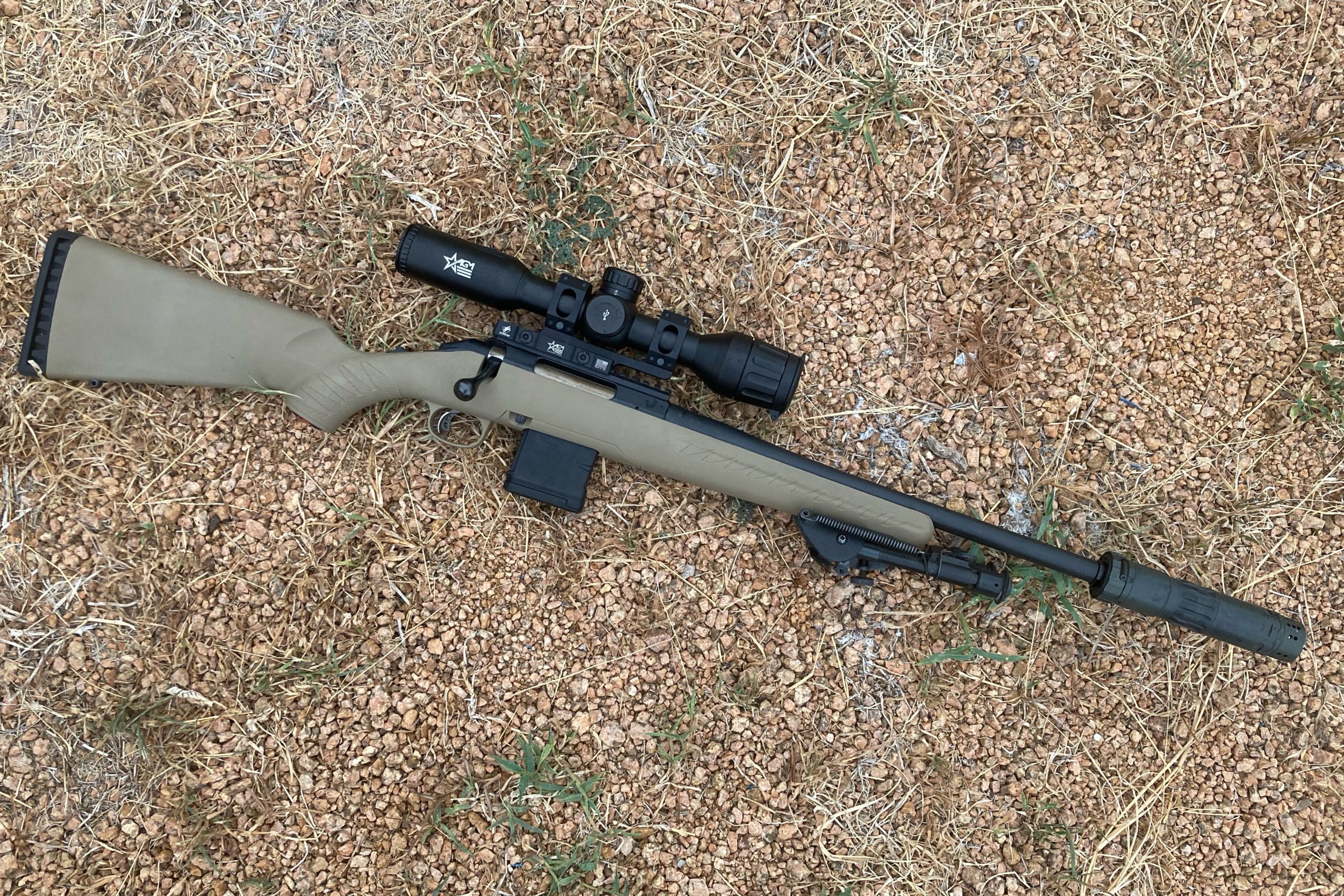 Ruger American Ranch rifle in 300 Blackout suppressor host 2026