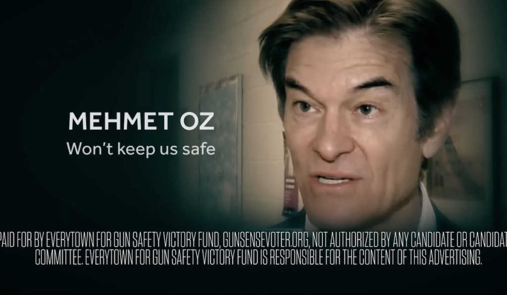 WATCH: Everytown's New Attack Ad Against Dr. Oz