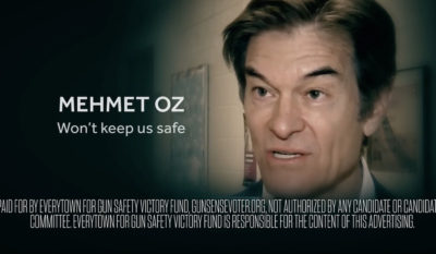 WATCH: Everytown's New Attack Ad Against Dr. Oz