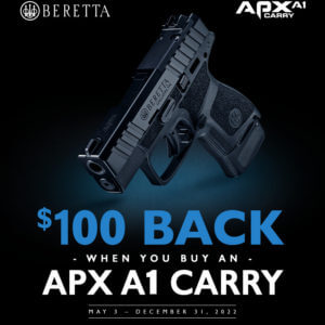 Holiday Beretta Specials & Rebates - Up to $100 Off!