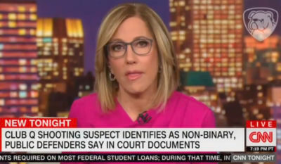 CNN Anchor Left Speechless After Reporting that the Club Q Shooter Is Genderqueer