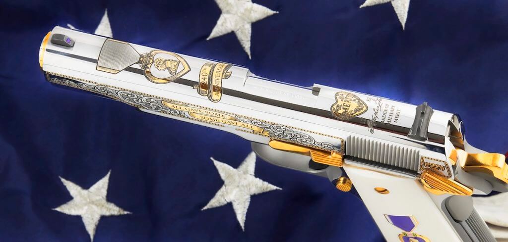 SK Customs Continues to Honor Those Who Have Served with the Limited Edition Purple Heart Commemorative Colt 1911