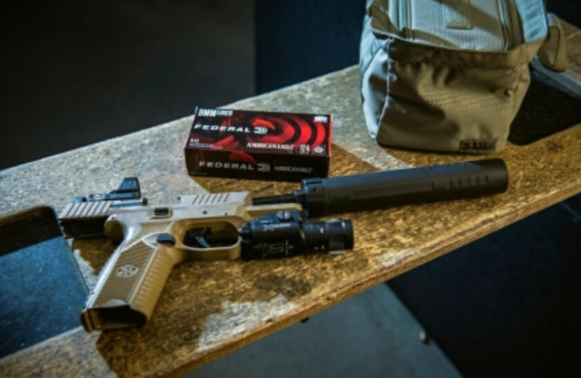 Check Out FN's New 'Rush 9Ti' 9mm Suppressor