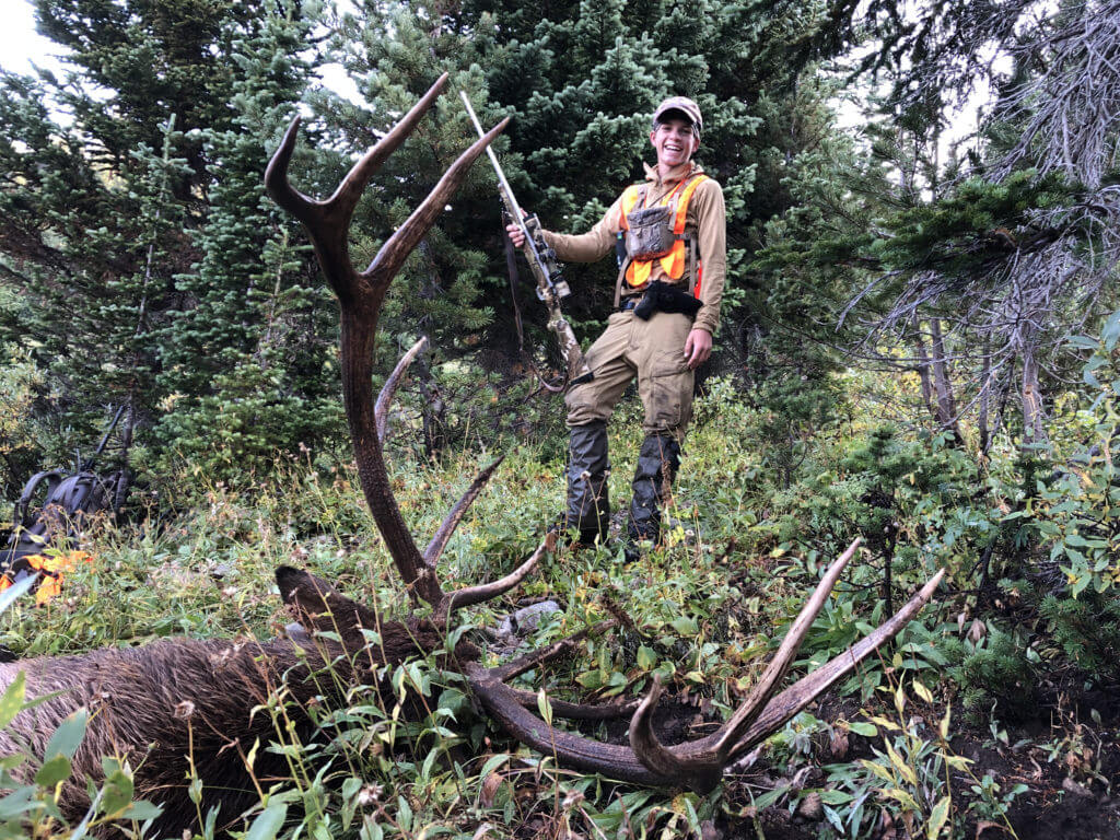 Take the Shot? A young hunter is presented with a make-or-break long-range shot at a big bull elk. The pressure is on and time is short. Will he take the shot? - Presented by Badlands