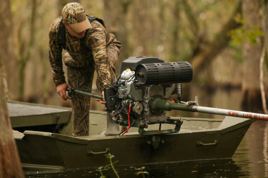 Mud Motors and Waterfowl