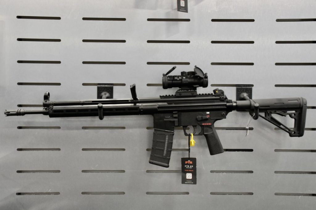 A Prototype Roller-Delayed 5.56: The PTR 63 -- SHOT Show 2023